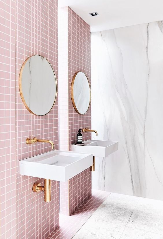 Pink bathroom goals