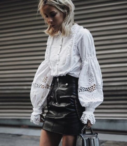 De mooiste witte Sandro blouses met flinke korting!