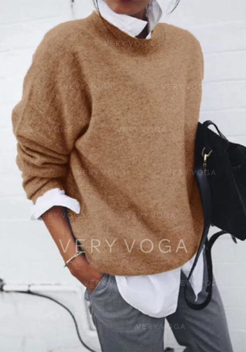 De mooiste beige truien met flinke korting!