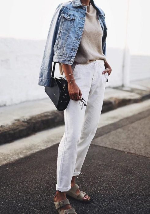 10 X De leukste lente looks met een witte jeans!