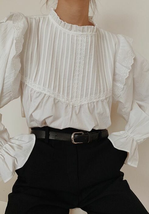 20 X De meest stijlvolle hooggesloten blouses