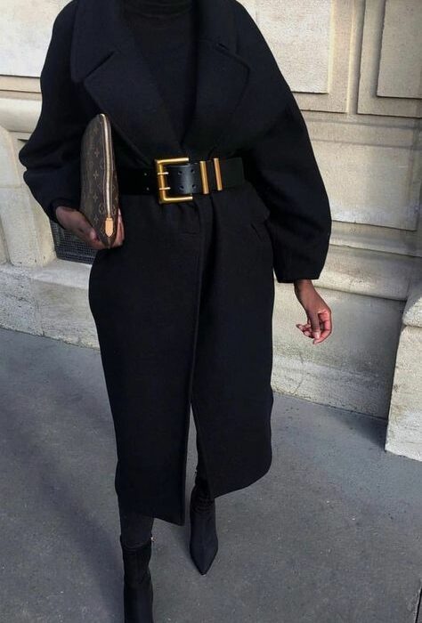 De mooiste zwarte jassen voor dit najaar