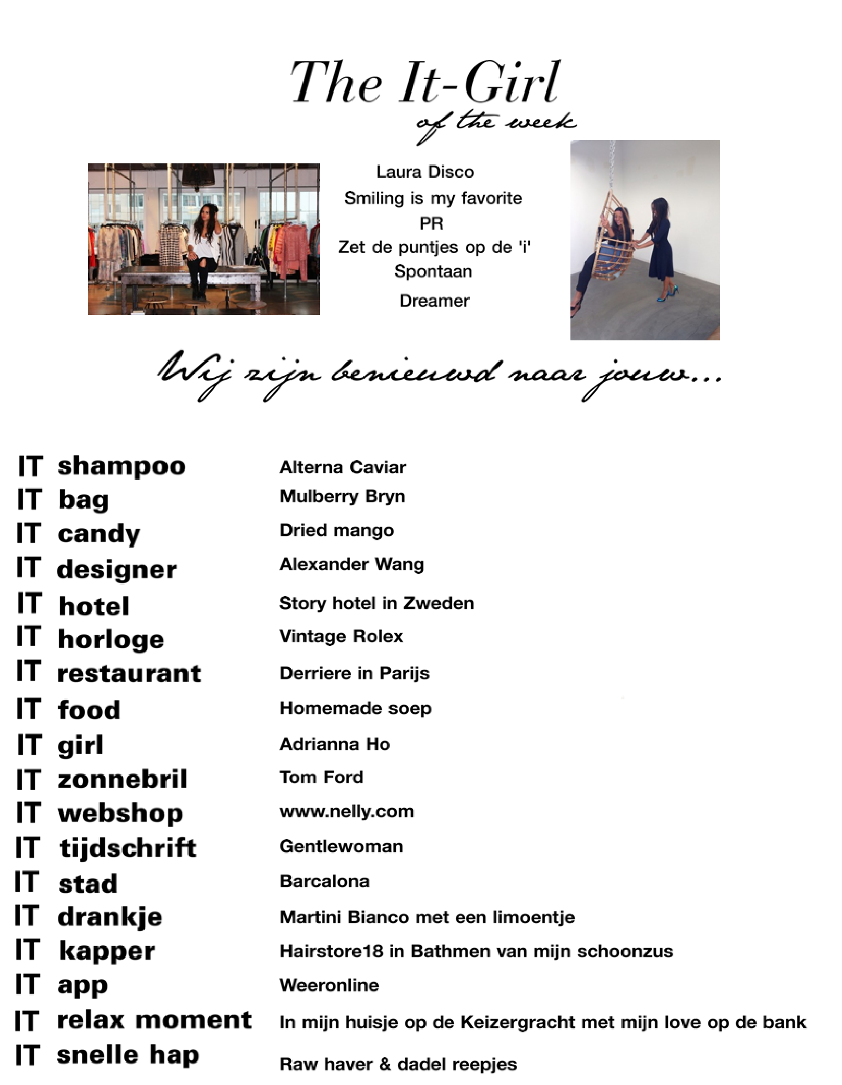 It-Girl of the Week!