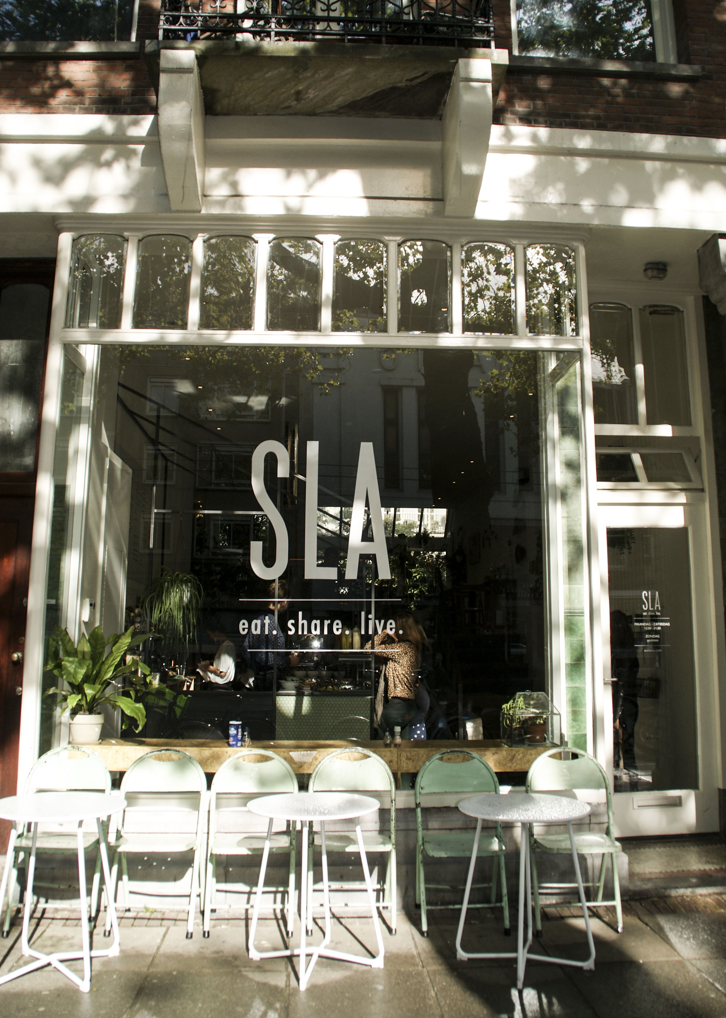 HIP & HEALTHY:  SLA Amsterdam