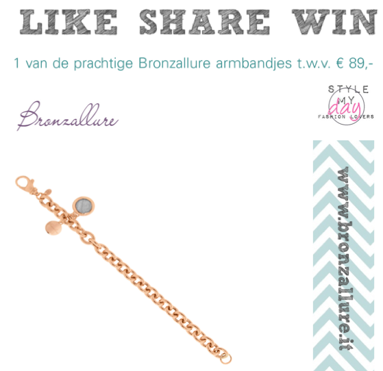 like-share-win met Bronzallure