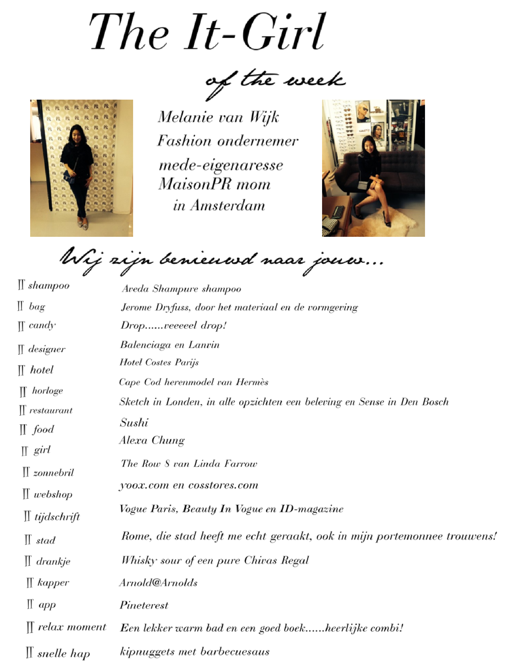 It-Girl of the Week!